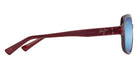 Maui Jim HILUHILU MM355-032 55 - Shiny Transparent Burgundy #id:mjimm355032_s:160110