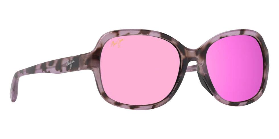 Maui Jim HILUHILU MM355-035 55 - Shiny Spotted Pink Havana #id:mjimm355035_s:154105