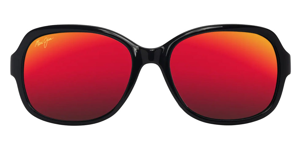 Maui Jim HILUHILU MM355-037 55 - Shiny Black #id:mjimm355037_s:116100