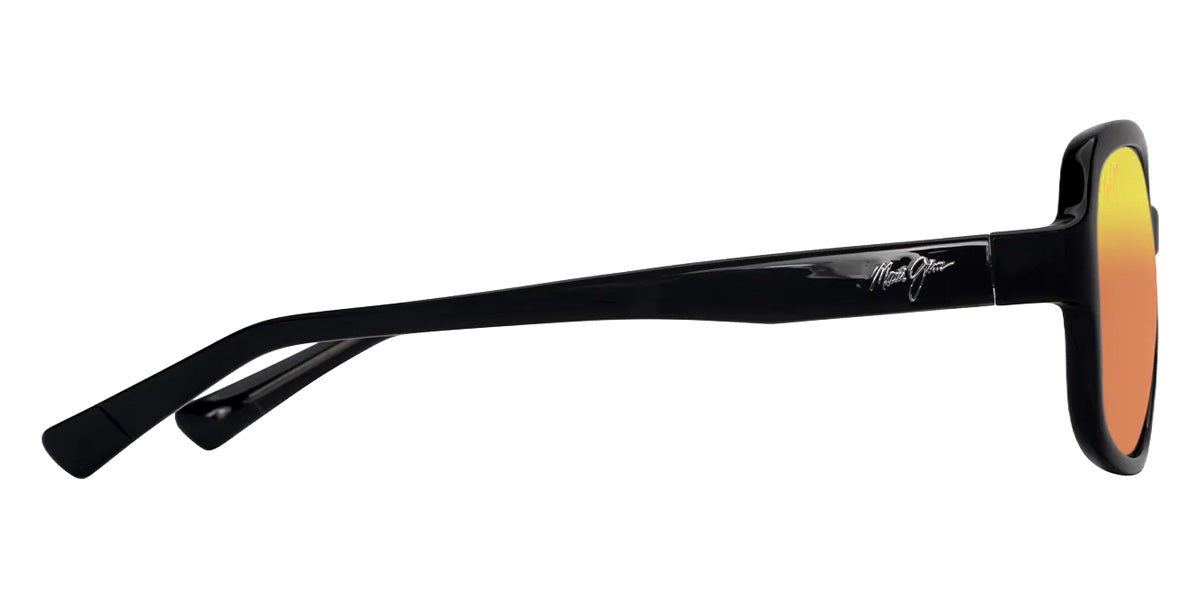 Maui Jim HILUHILU MM355-037 55 - Shiny Black #id:mjimm355037_s:116110