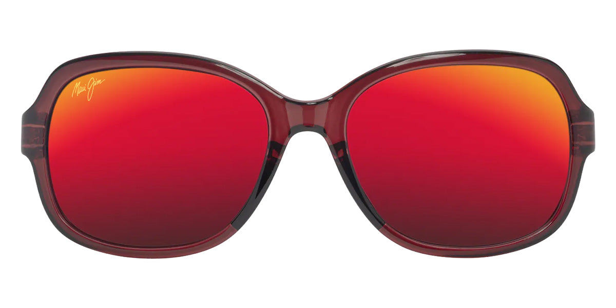 Maui Jim HILUHILU MM355-040 55 - Shiny Transparent Burgundy #id:mjimm355040_s:176100