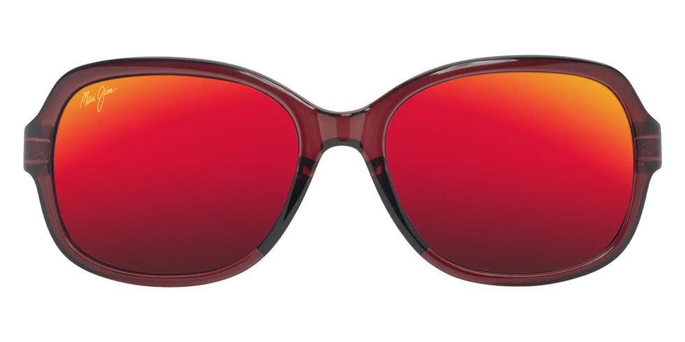 Maui Jim HILUHILU MM355-040 55 - Shiny Transparent Burgundy #id:mjimm355040_s:176100
