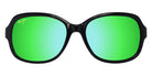 Maui Jim HILUHILU MM355-041 55 - Shiny Black #id:mjimm355041_s:104100