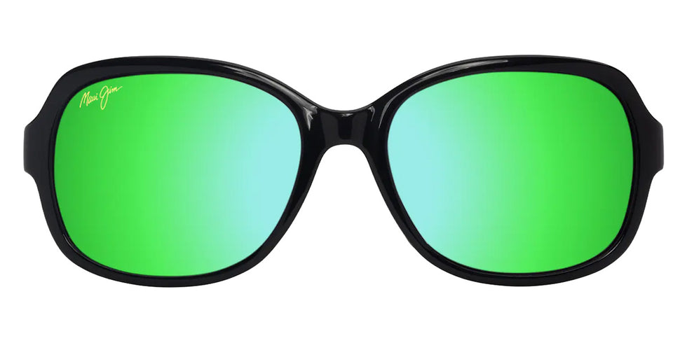 Maui Jim HILUHILU MM355-041 55 - Shiny Black #id:mjimm355041_s:104100