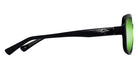 Maui Jim HILUHILU MM355-041 55 - Shiny Black #id:mjimm355041_s:104110