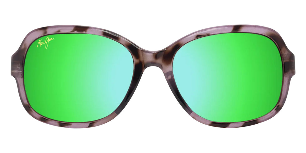 Maui Jim HILUHILU MM355-043 55 - Shiny Spotted Pink Havana #id:mjimm355043_s:144100