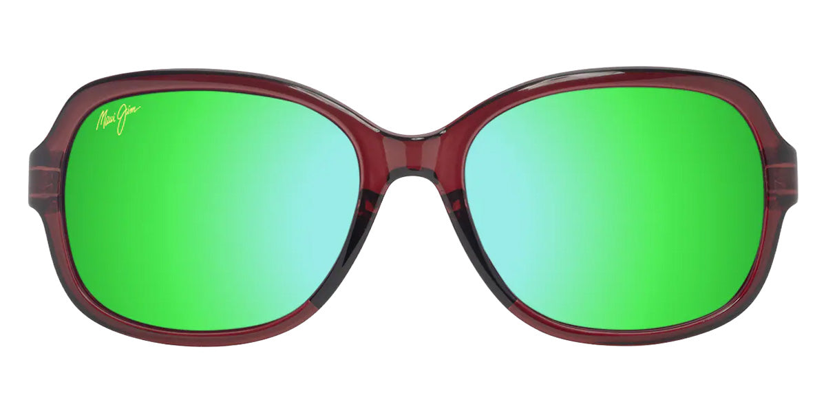 Maui Jim HILUHILU MM355-044 55 - Shiny Transparent Burgundy #id:mjimm355044_s:164100