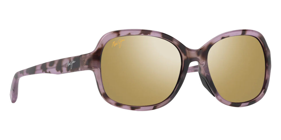 Maui Jim HILUHILU MM355-047 55 - Shiny Spotted Pink Havana #id:mjimm355047_s:142105