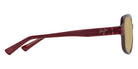 Maui Jim HILUHILU MM355-048 55 - Shiny Transparent Burgundy #id:mjimm355048_s:162110