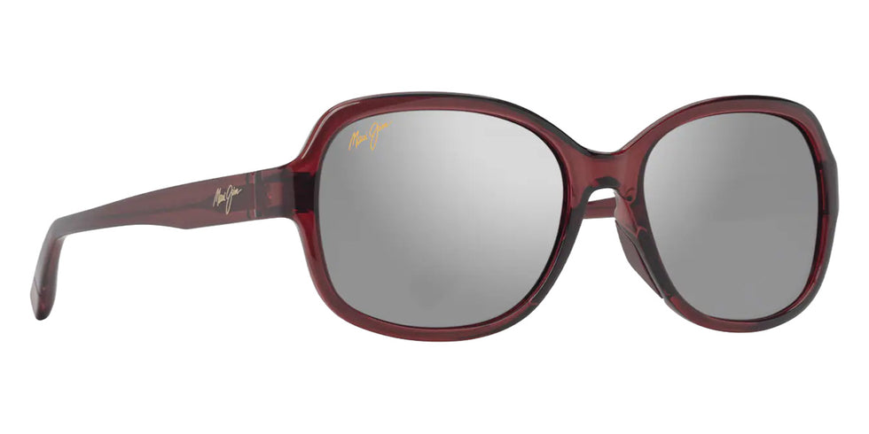 Maui Jim HILUHILU MM355-052 55 - Shiny Transparent Burgundy #id:mjimm355052_s:178105