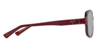 Maui Jim HILUHILU MM355-052 55 - Shiny Transparent Burgundy #id:mjimm355052_s:178110