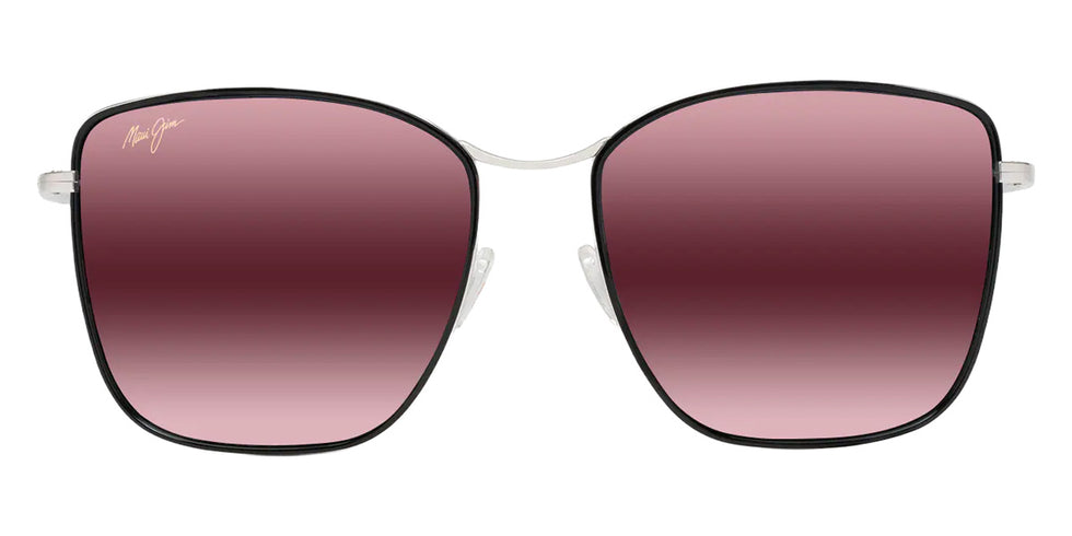 Maui Jim TIGER LILY MM561-009 57 - Gloss Black with Silver #id:mjimm561009_s:112100