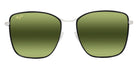 Maui Jim TIGER LILY MM561-011 57 - Gloss Black with Silver #id:mjimm561011_s:110100