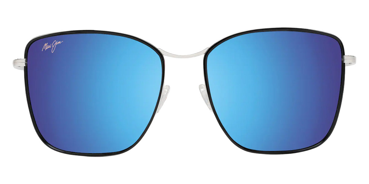 Maui Jim TIGER LILY MM561-013 57 - Gloss Black with Silver #id:mjimm561013_s:100100