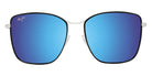 Maui Jim TIGER LILY MM561-013 57 - Gloss Black with Silver #id:mjimm561013_s:100100