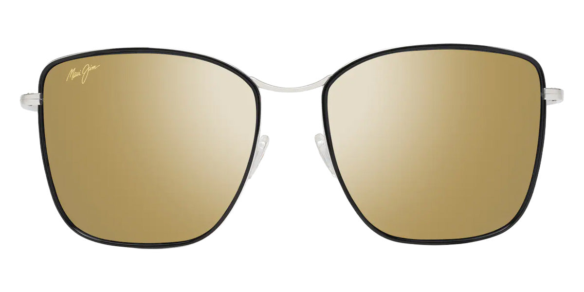 Maui Jim TIGER LILY MM561-021 57 - Gloss Black with Silver #id:mjimm561021_s:102100