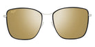 Maui Jim TIGER LILY MM561-021 57 - Gloss Black with Silver #id:mjimm561021_s:102100