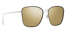 Maui Jim TIGER LILY MM561-021 57 - Gloss Black with Silver #id:mjimm561021_s:102105