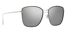 Maui Jim TIGER LILY MM561-023 57 - Gloss Black with Silver #id:mjimm561023_s:118105