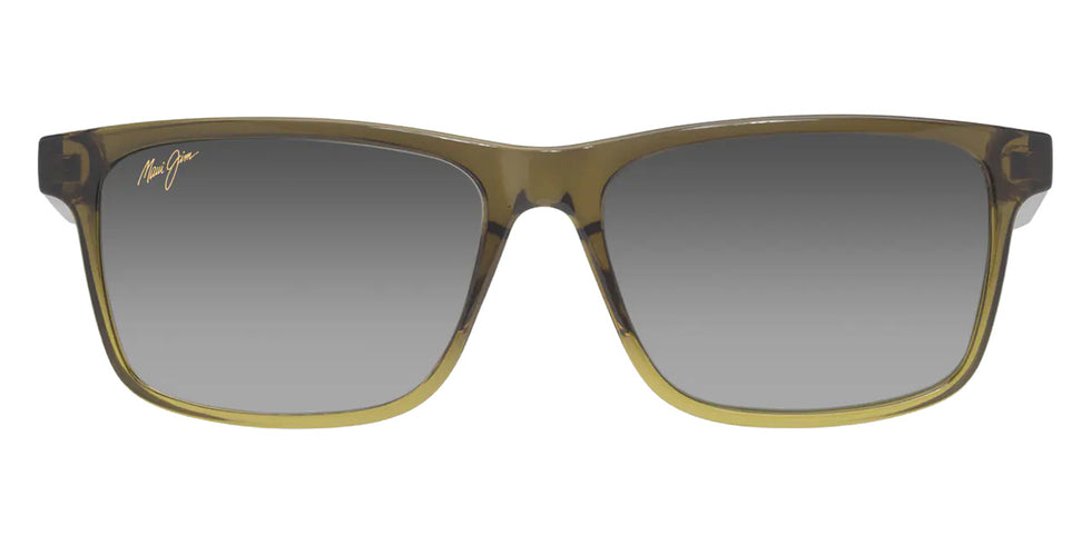 Maui Jim OKINA MM587-004 55 - Shiny Transparent Military Green to Yellow #id:mjimm587004_s:164100