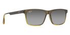 Maui Jim OKINA MM587-004 55 - Shiny Transparent Military Green to Yellow #id:mjimm587004_s:164105