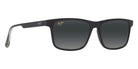 Maui Jim OKINA MM587-013 55 - Shiny Black #id:mjimm587013_s:106105