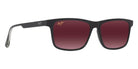 Maui Jim OKINA MM587-021 55 - Shiny Black #id:mjimm587021_s:112105