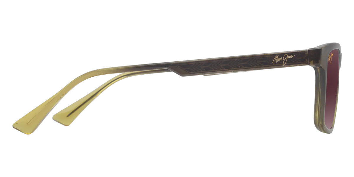 Maui Jim OKINA MM587-024 55 - Shiny Transparent Military Green to Yellow #id:mjimm587024_s:170110