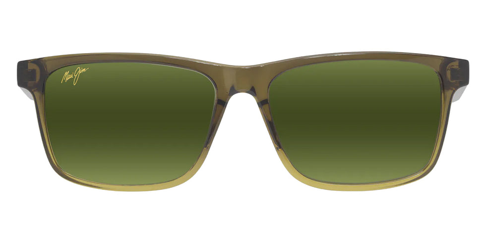 Maui Jim OKINA MM587-028 55 - Shiny Transparent Military Green to Yellow #id:mjimm587028_s:168100
