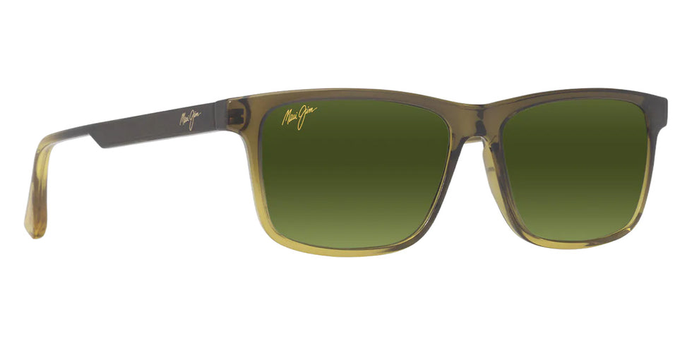 Maui Jim OKINA MM587-028 55 - Shiny Transparent Military Green to Yellow #id:mjimm587028_s:168105