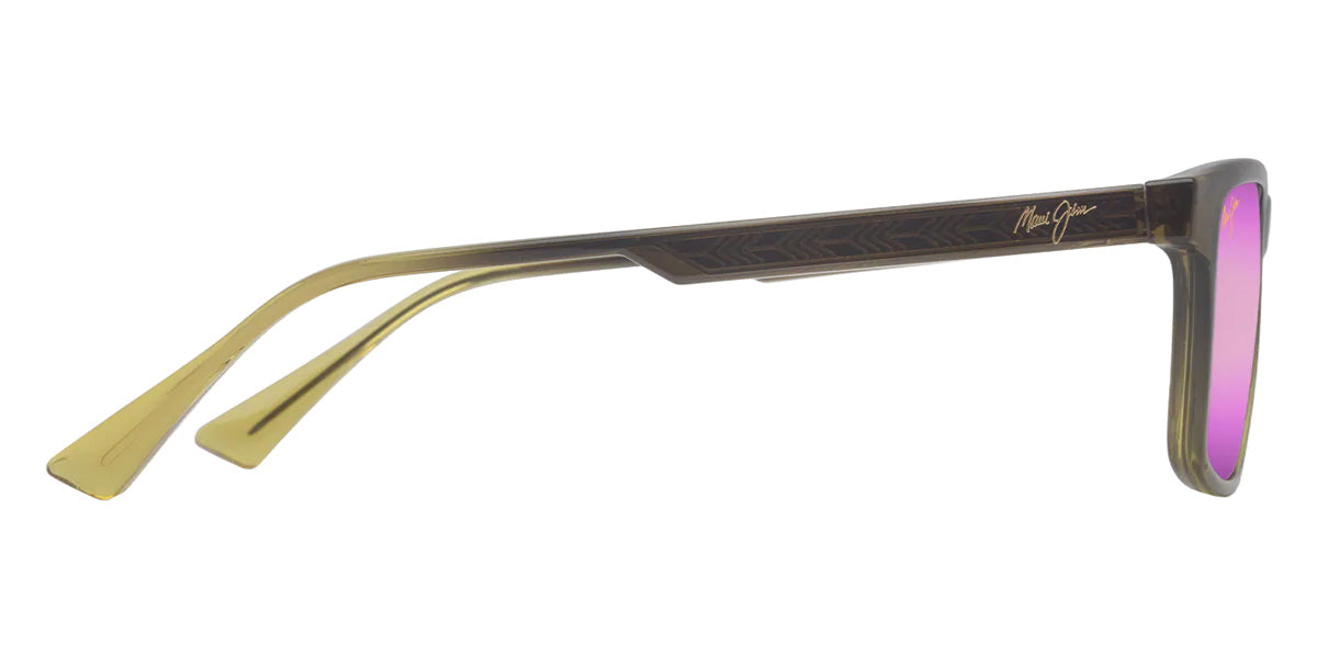 Maui Jim OKINA MM587-036 55 - Shiny Transparent Military Green to Yellow #id:mjimm587036_s:172110