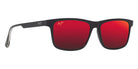 Maui Jim OKINA MM587-037 55 - Shiny Black #id:mjimm587037_s:116105