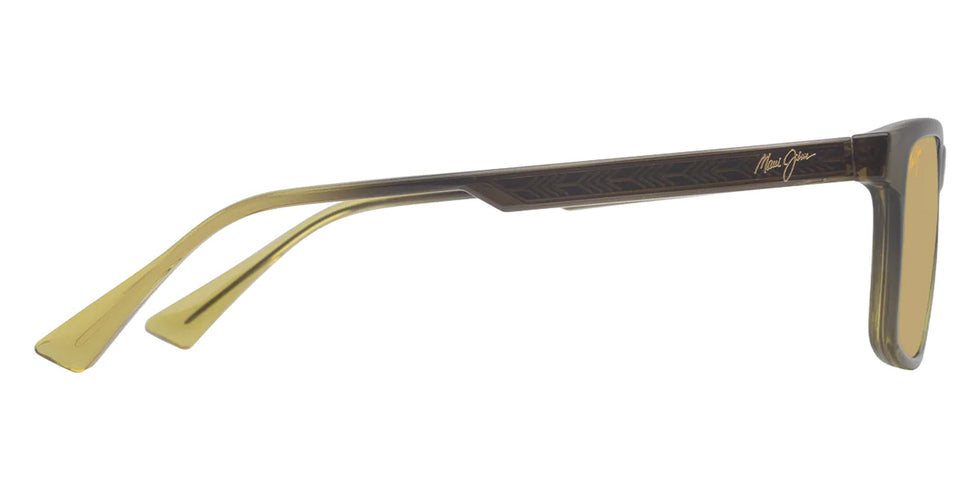 Maui Jim OKINA MM587-047 55 - Shiny Transparent Military Green to Yellow #id:mjimm587047_s:160110