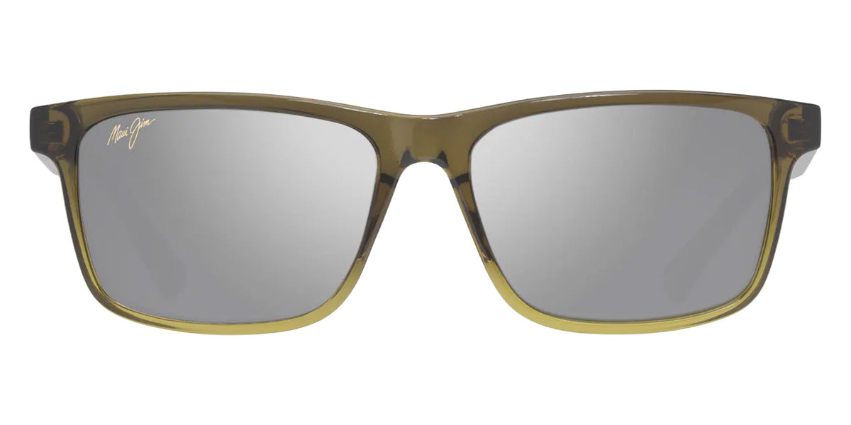 Maui Jim OKINA MM587-051 55 - Shiny Transparent Military Green to Yellow #id:mjimm587051_s:176100