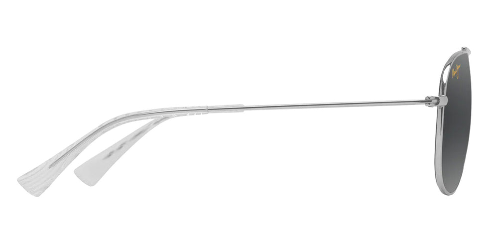 Maui Jim HAUOLI XS MM589-002 56 - Shiny Silver with Crystal #id:mjimm589002_s:126110