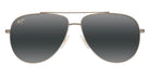 Maui Jim HAUOLI XS MM589-003 56 - Shiny Light Gold with Brown Gradient #id:mjimm589003_s:146100