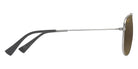 Maui Jim HAUOLI XS MM589-009 56 - Shiny Silver with Black #id:mjimm589009_s:108110