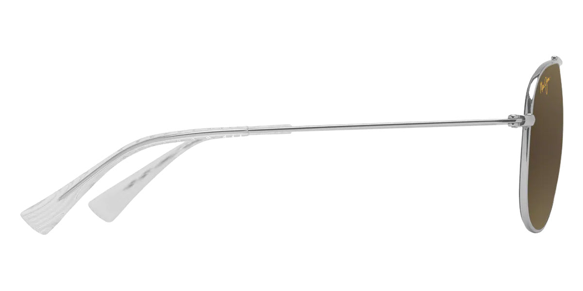 Maui Jim HAUOLI XS MM589-010 56 - Shiny Silver with Crystal #id:mjimm589010_s:128110