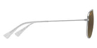 Maui Jim HAUOLI XS MM589-010 56 - Shiny Silver with Crystal #id:mjimm589010_s:128110