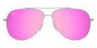 Maui Jim HAUOLI XS MM589-014 56 - Shiny Silver with Crystal #id:mjimm589014_s:134100