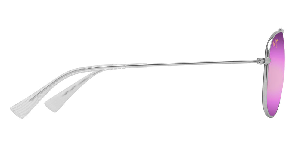 Maui Jim HAUOLI XS MM589-014 56 - Shiny Silver with Crystal #id:mjimm589014_s:134110