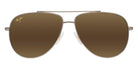 Maui Jim HAUOLI XS MM589-023 56 - Shiny Light Gold with Brown Gradient #id:mjimm589023_s:148100