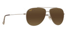 Maui Jim HAUOLI XS MM589-023 56 - Shiny Light Gold with Brown Gradient #id:mjimm589023_s:148105
