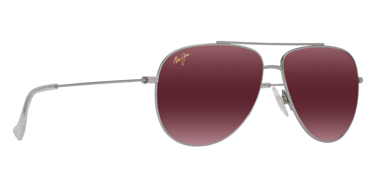 Maui Jim HAUOLI XS MM589-026 56 - Shiny Silver with Crystal #id:mjimm589026_s:132105