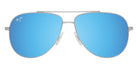 Maui Jim HAUOLI XS MM589-034 56 - Shiny Silver with Crystal #id:mjimm589034_s:120100