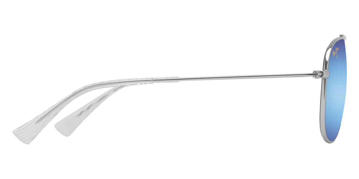 Maui Jim HAUOLI XS MM589-034 56 - Shiny Silver with Crystal #id:mjimm589034_s:120110