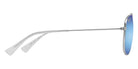 Maui Jim HAUOLI XS MM589-034 56 - Shiny Silver with Crystal #id:mjimm589034_s:120110