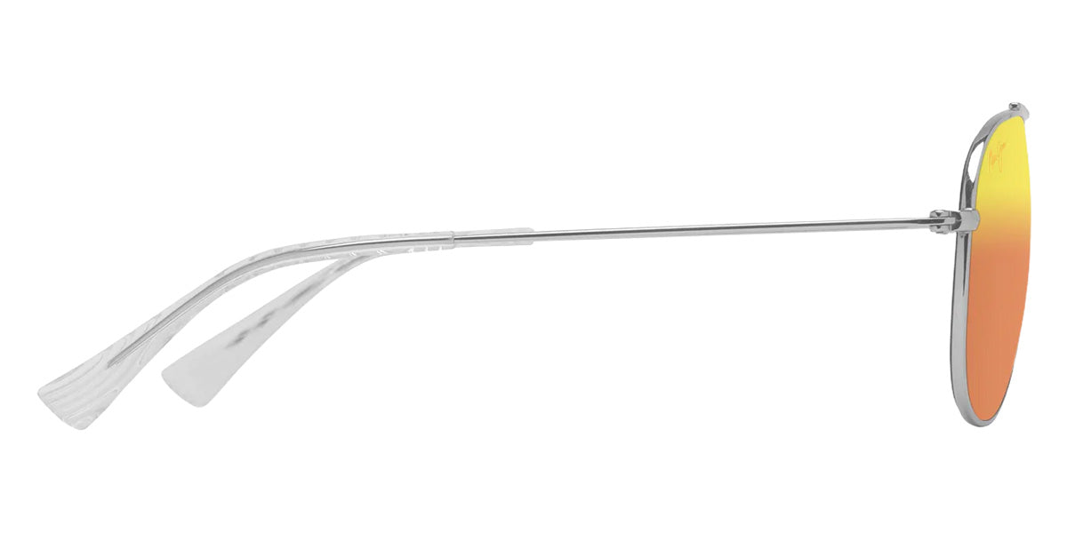 Maui Jim HAUOLI XS MM589-042 56 - Shiny Silver with Crystal #id:mjimm589042_s:136110