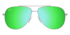 Maui Jim HAUOLI XS MM589-046 56 - Shiny Silver with Crystal #id:mjimm589046_s:124100