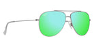 Maui Jim HAUOLI XS MM589-046 56 - Shiny Silver with Crystal #id:mjimm589046_s:124105